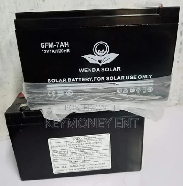 Wenda Solar, Solar Battery 12v7ah UPS Battery