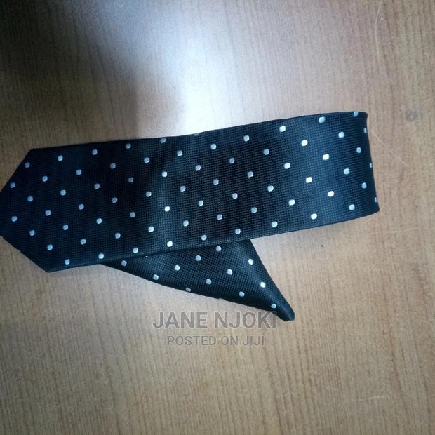 Men Tie Black - main view