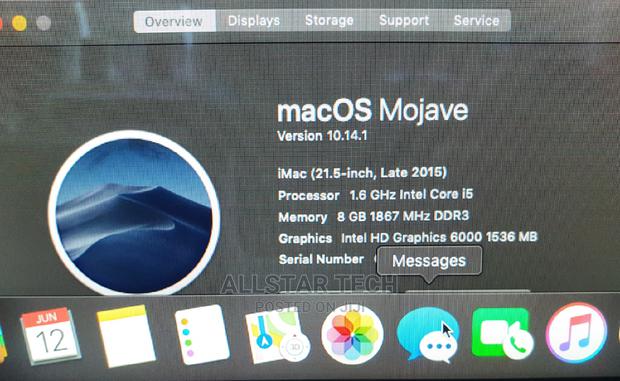 Desktop Computer Apple iMac 8GB Intel Core I5 SSHD (Hybrid) 1T - thumbnail 2