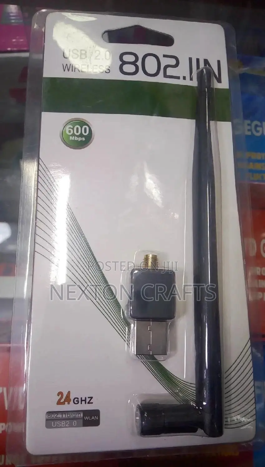 Wifi Receiver With Antenna Mini USB 2.0 Wireless 802.11n