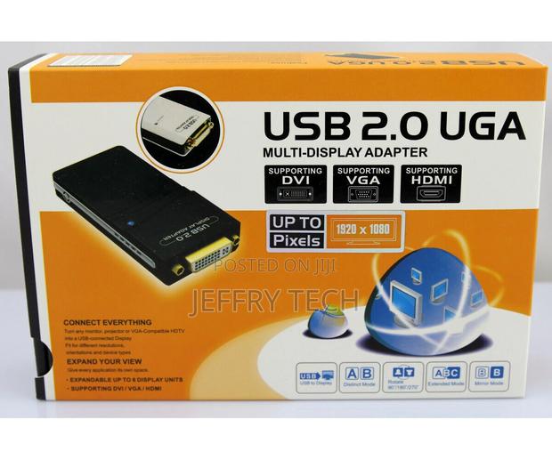 USB 2.0 to Dvi HDMI VGA Multi Display Graphic Adapter Conver - thumbnail 5
