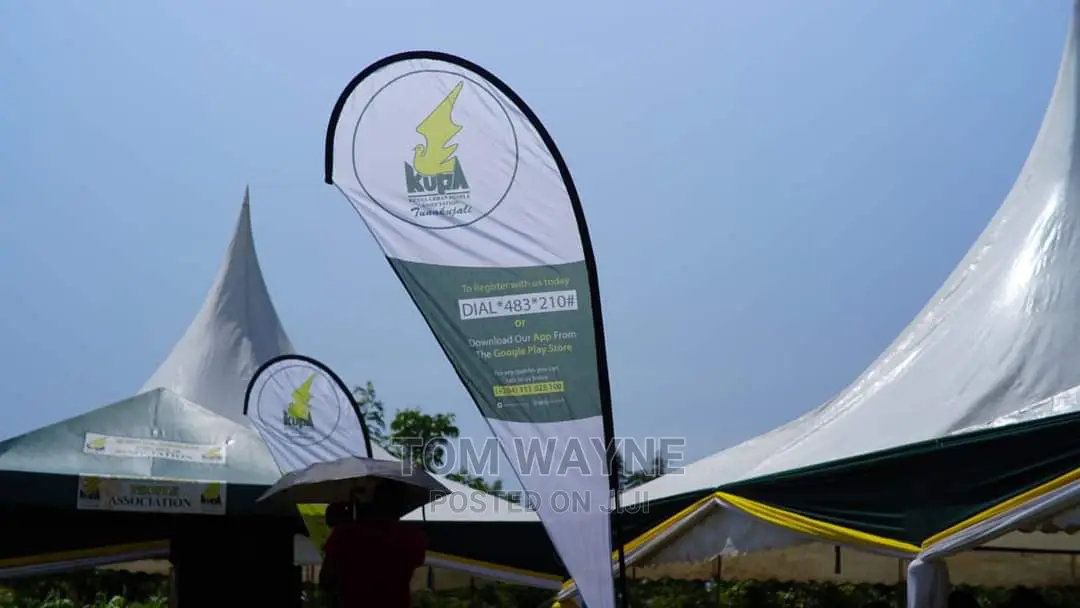 3.5 Metres Height Tear Drop Banner Printing