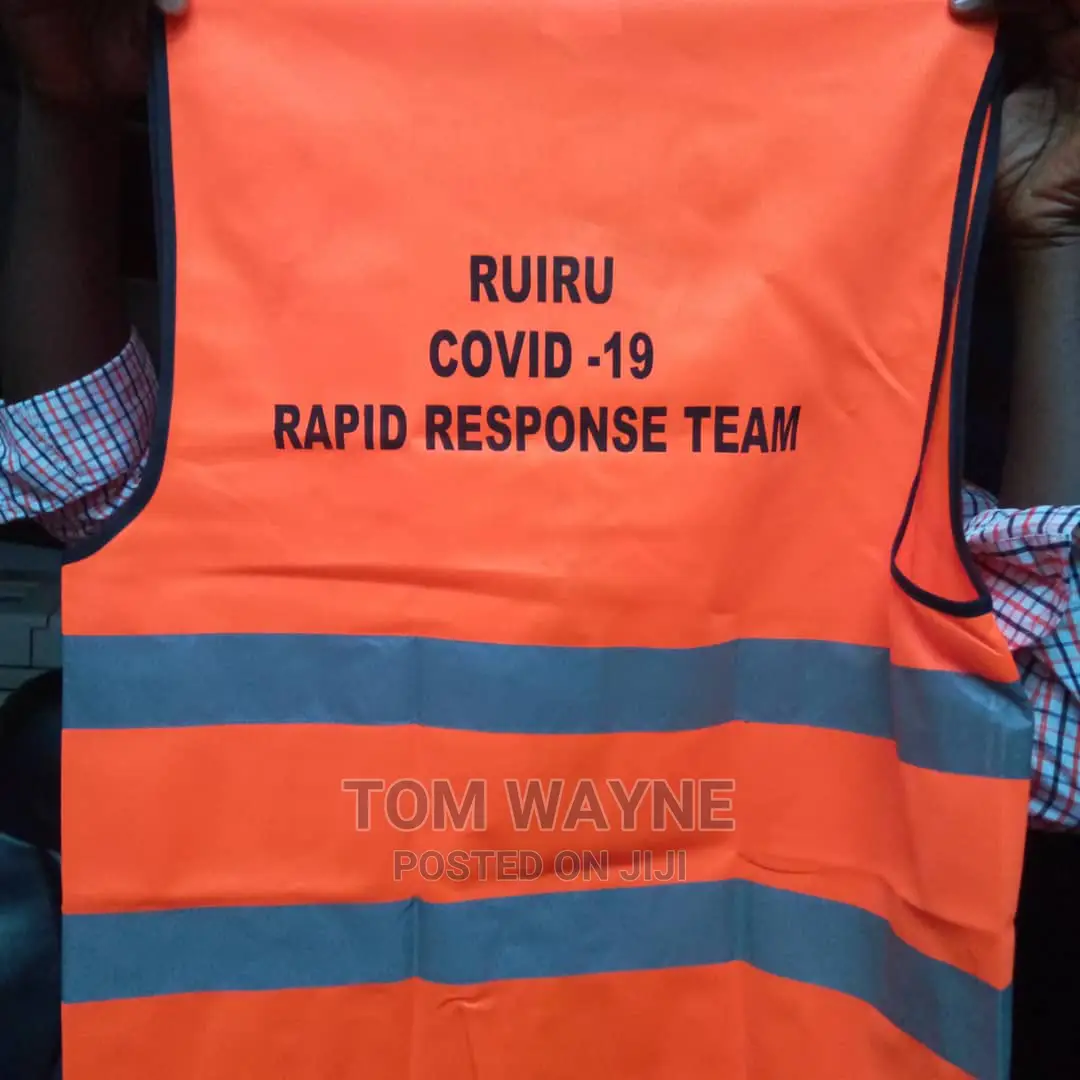 Orange Reflector Jackets With Zipper