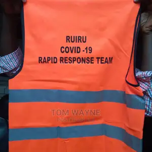 Orange Reflector Jackets With Zipper