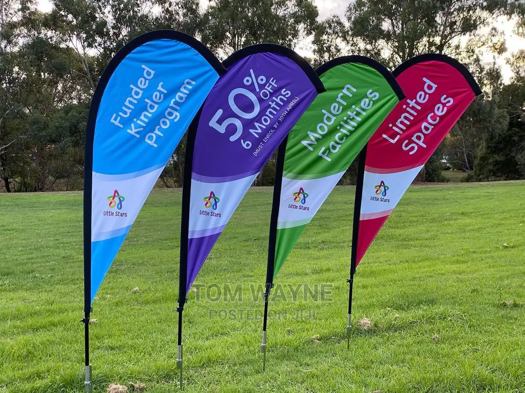 Tear Drop Banner Stand Pole