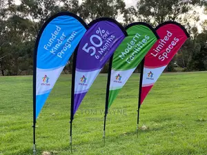 Tear Drop Banner Stand Pole
