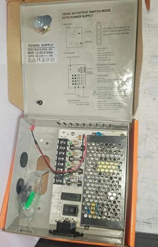 12V 5 Amperes Closed Power Supply