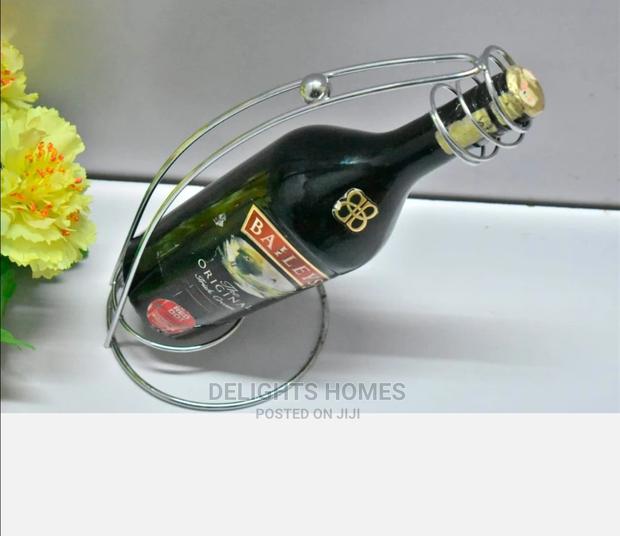*Heavy Stainless Steel Wine Holder - thumbnail 2