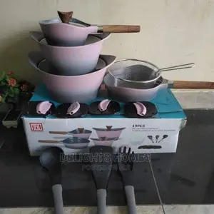 *19pcs Granite Cookware Set*
