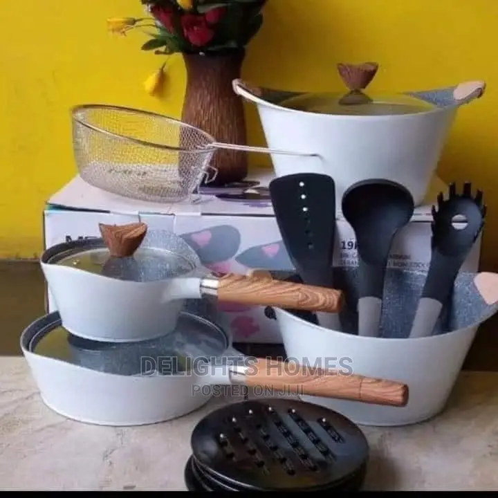 *19pcs Granite Cookware Set*