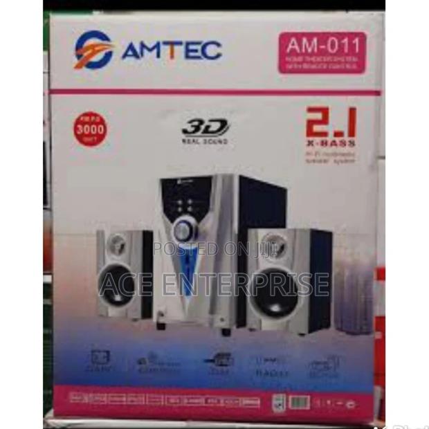 Ac/Dc White 3000 Watts 2.1 Amtec 011 Subwoofer. - main view