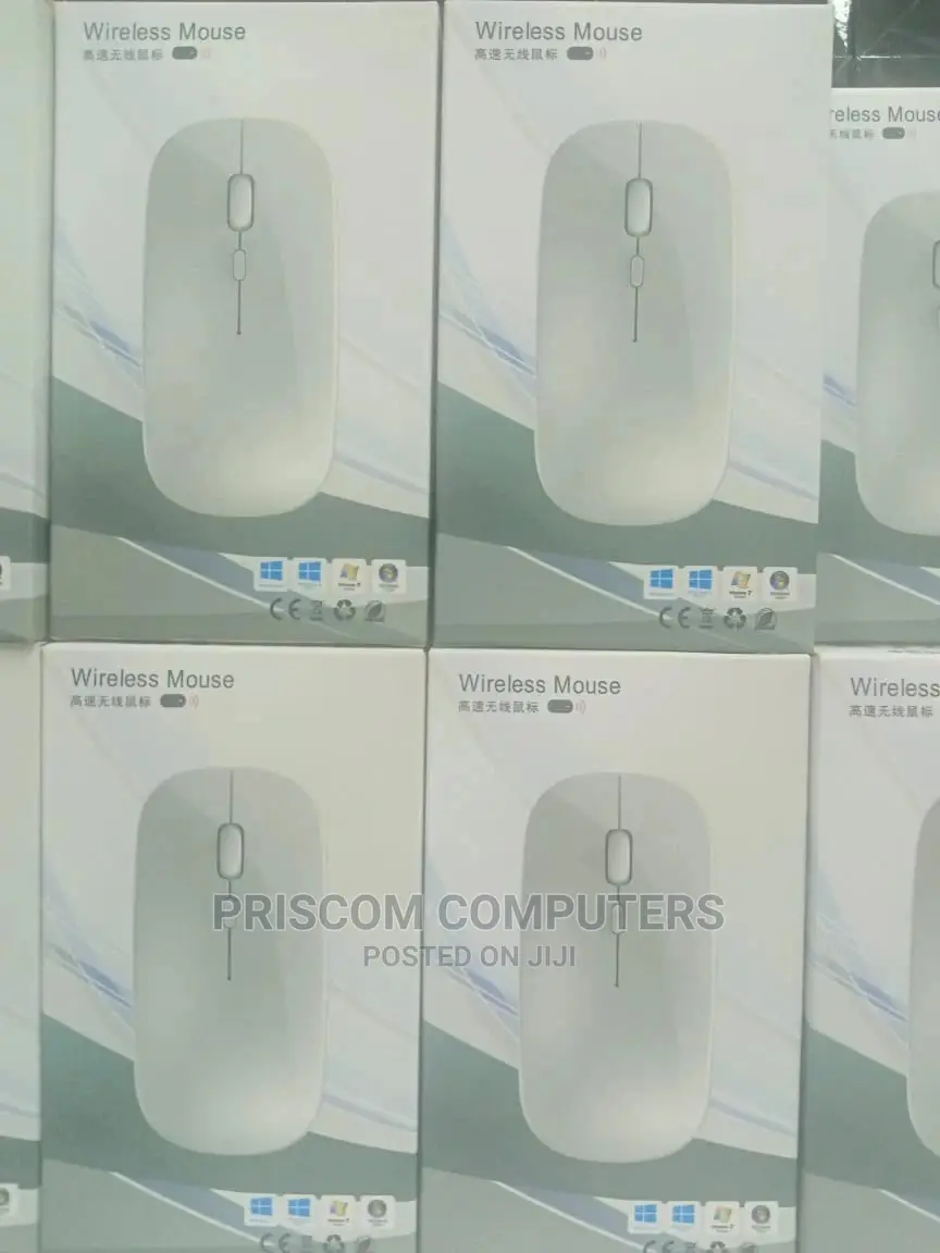 Wireless Rechargeable Mouse - 2.4 GHZ Receiver