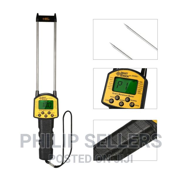 Handheld Corn Wheat Bean LCD Digital Grain Moisture Meter Hy - thumbnail 2