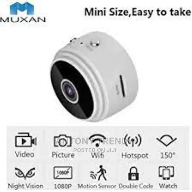 Strong Magnetic Adsorption Mini Camera Full HD 1080P IR Hid