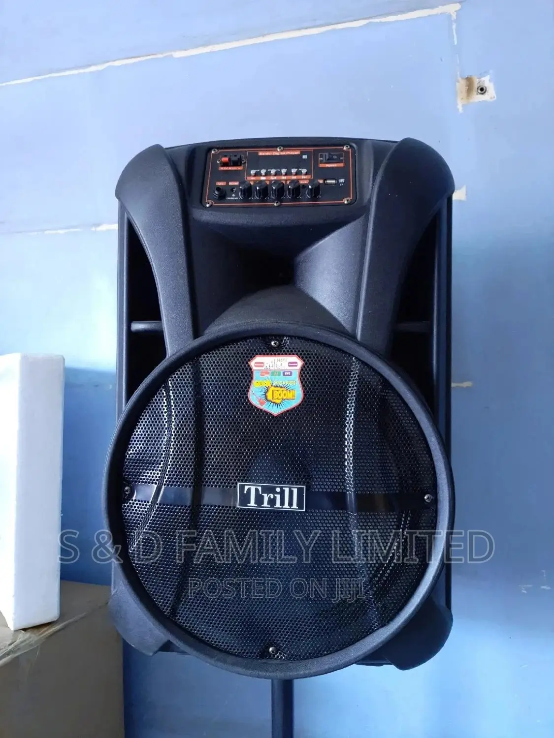 Trill TM-G07(15") Powered Speaker
