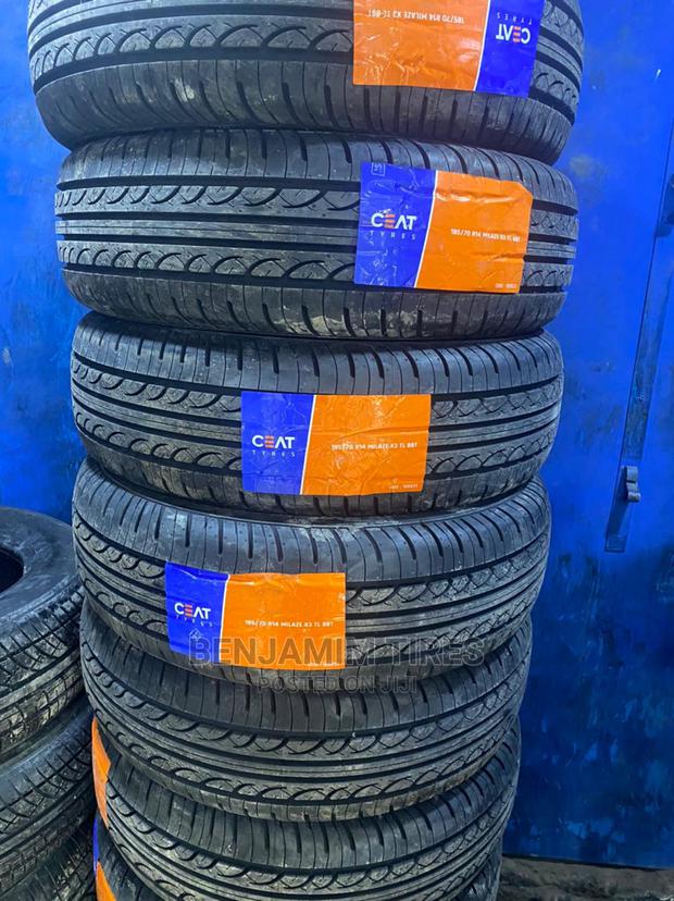 Ceat Tires Made in I Dia Sizes 185/70r14.