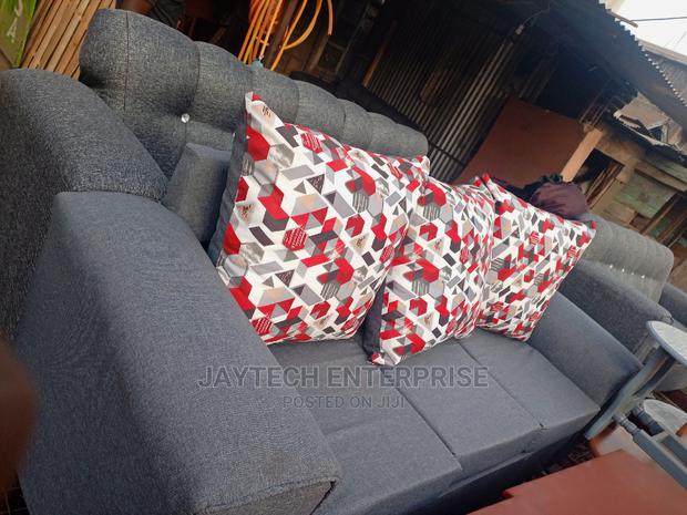 GREY 3 Seater Sofa - thumbnail 3