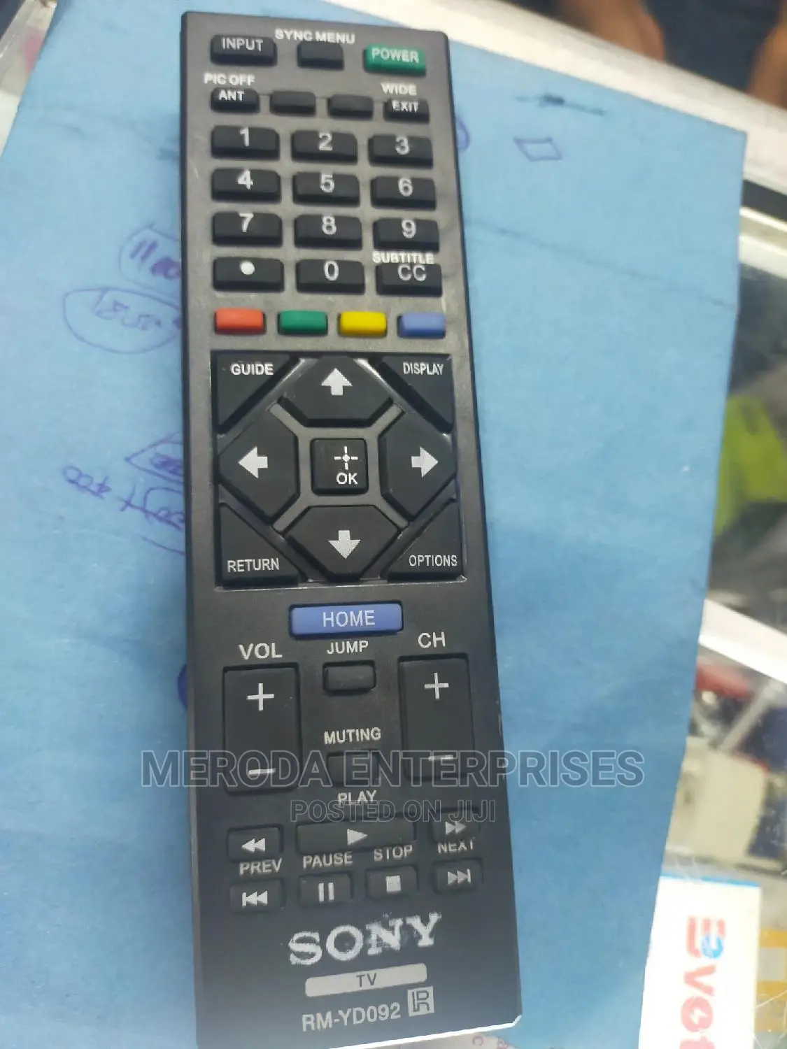 Sony Tv Remote Control