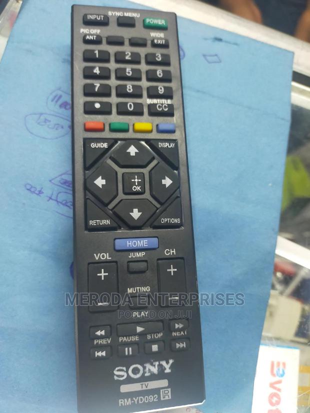 Sony Tv Remote Control - main view