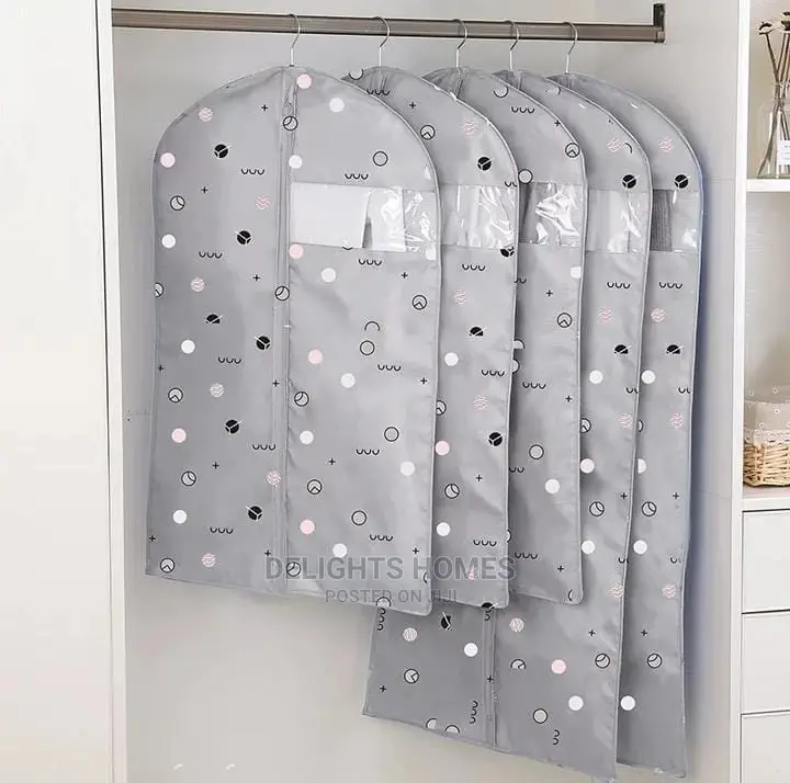 *5PCS Set Wardrobe Storage Garment Bag