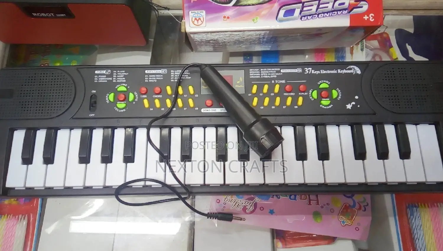 Music Key Piano Keyboard for Kids With Mic Dc Power Option