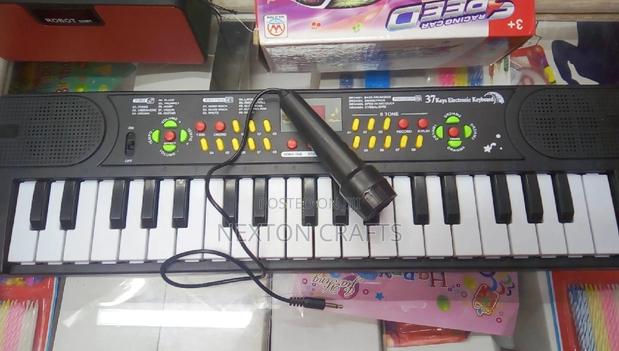 Music Key Piano Keyboard for Kids With Mic Dc Power Option - main view