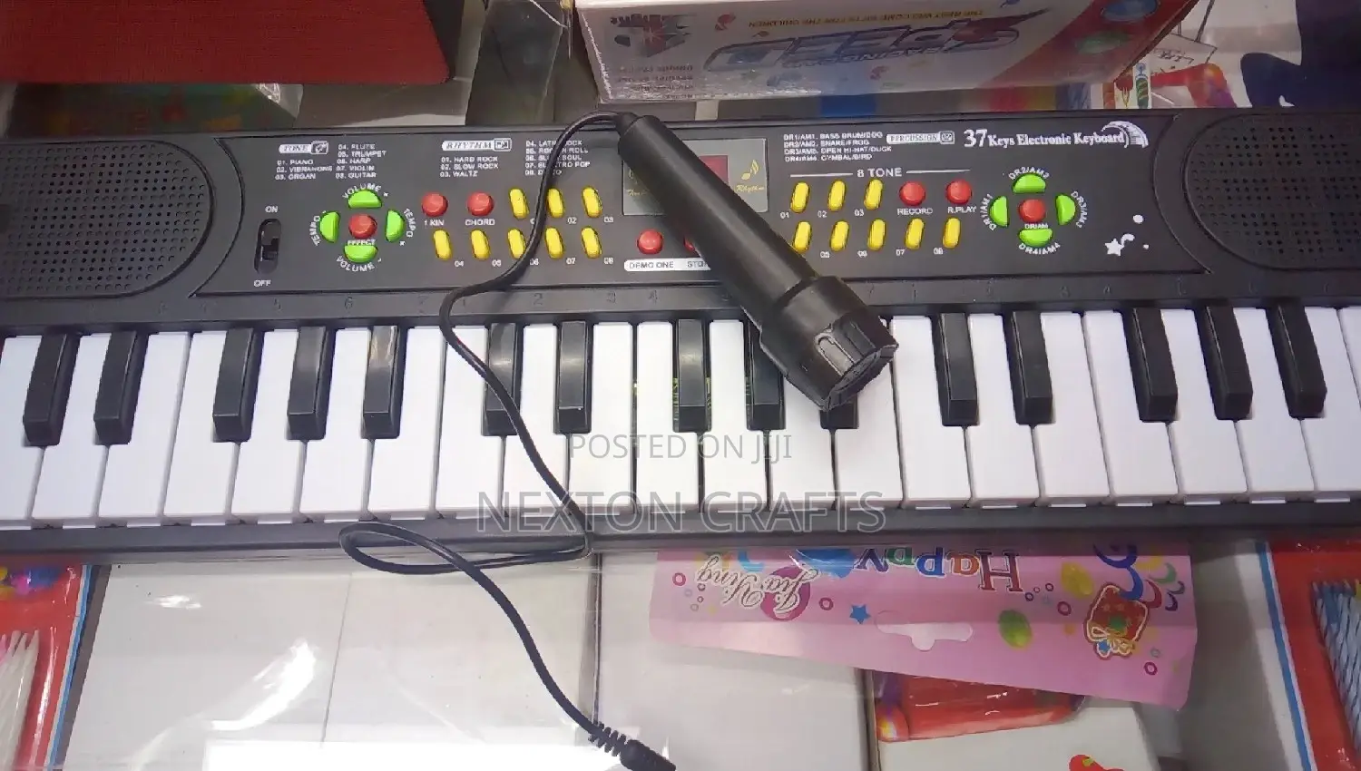 Music Key Piano Keyboard for Kids With Mic Dc Power Option