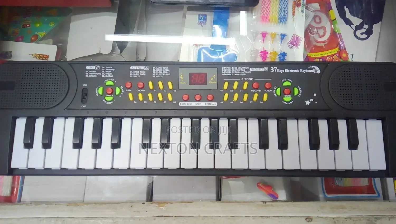 Music Key Piano Keyboard for Kids With Mic Dc Power Option