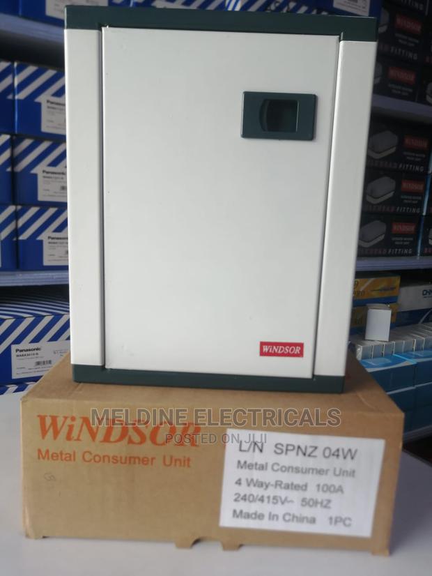 Windsor 4way Consumer Unit