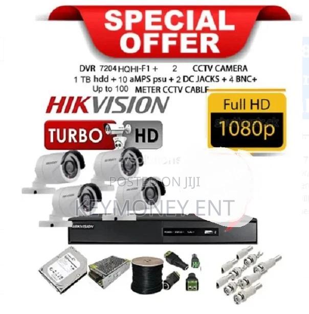 1080p 4 CCTV Cameras Bullet Complete Kit - main view