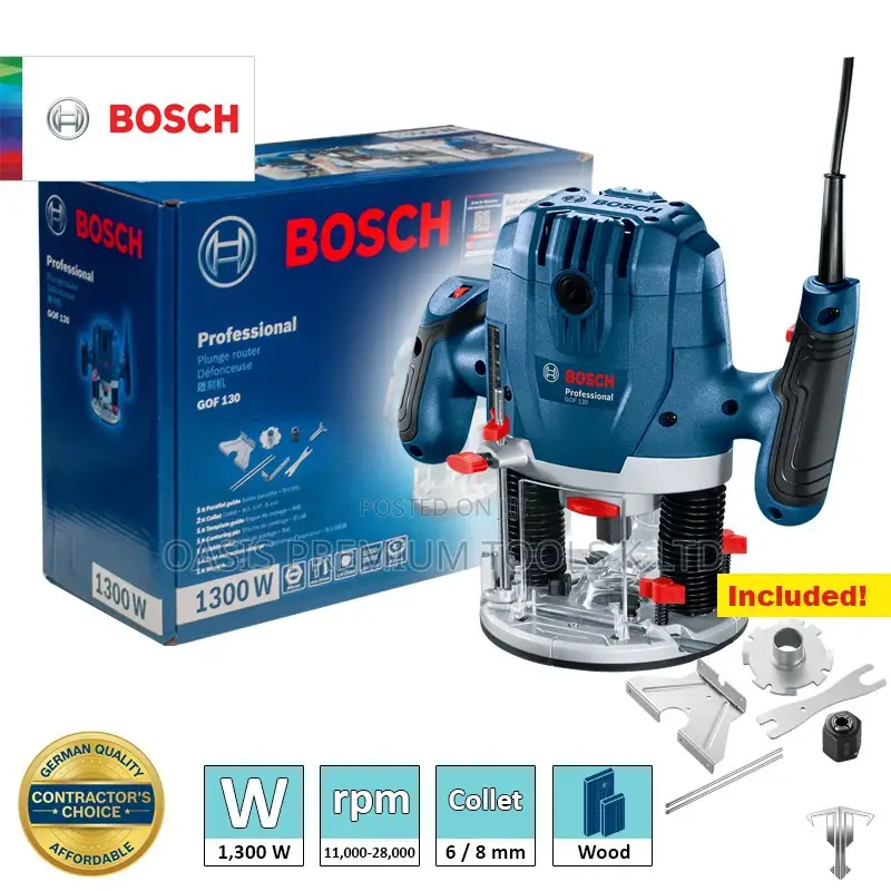 Router GOF 130 1300w Bosch