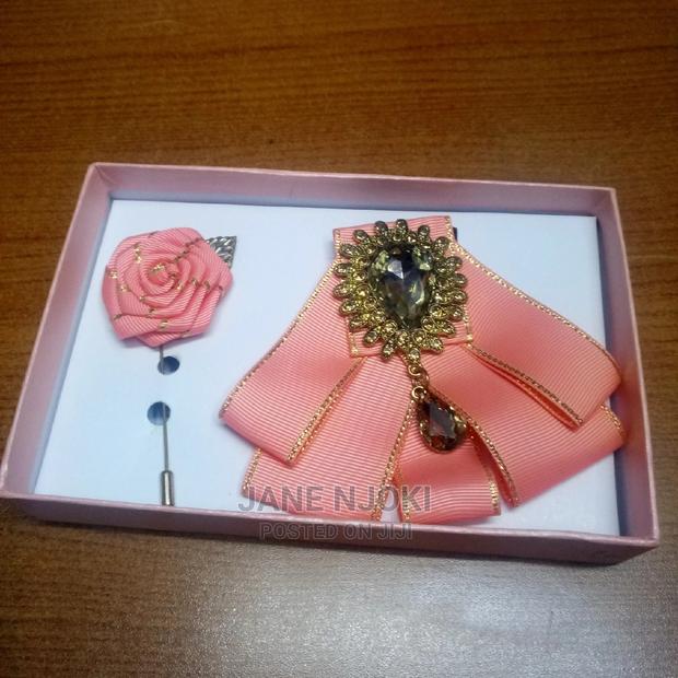 Peach Bowtie - main view