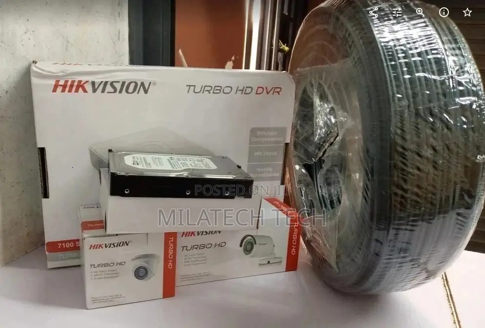 Hikvision 8 Camera Complete