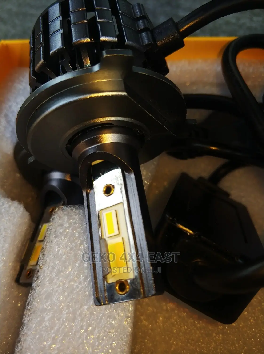 LED Headlight Bulb, H4, 3 Colour All Weather Driving