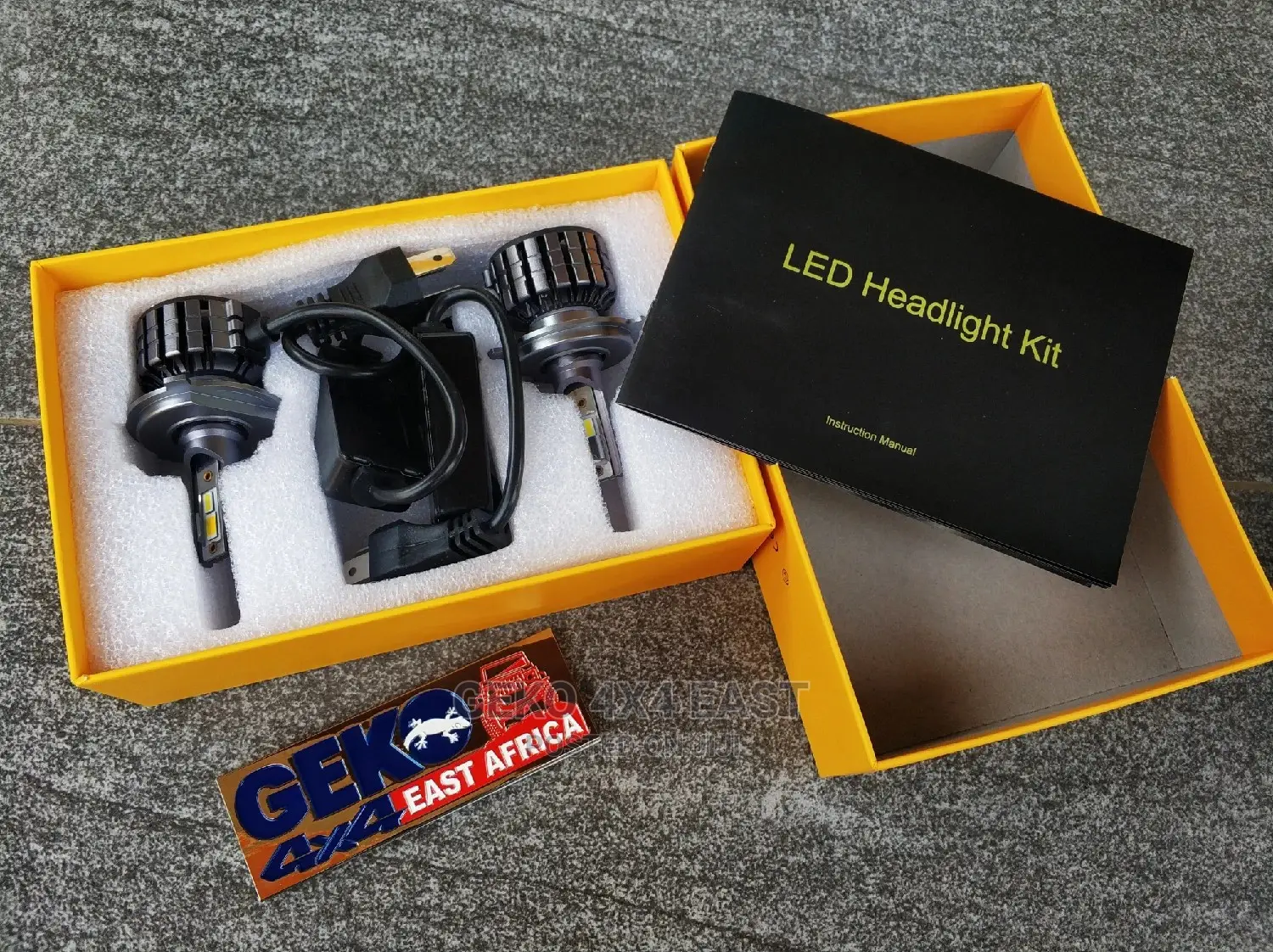 LED Headlight Bulb, H4, 3 Colour All Weather Driving