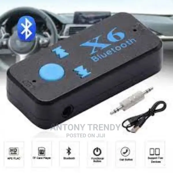 Easy to Connect X6 Wireless Bluetooth 4.2 3.5mm Jack AUX Aud