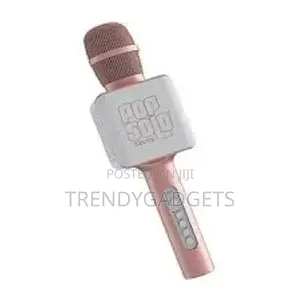 Wireless Bluetooth Karaoke Microphone With Built-in Speaker