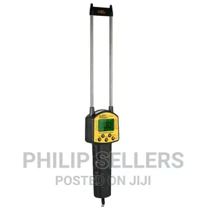 LCD Digital Grain Moisture Meter Tester Measuring Probe For