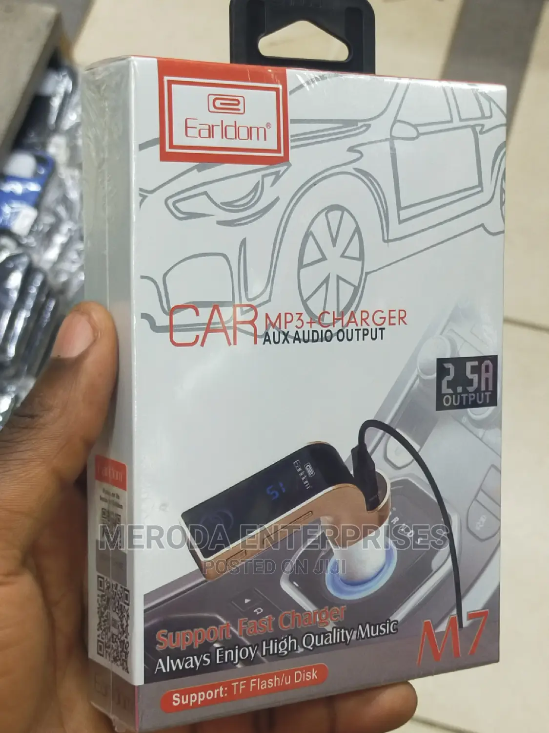 Car Mp3+ Charger Audio Output