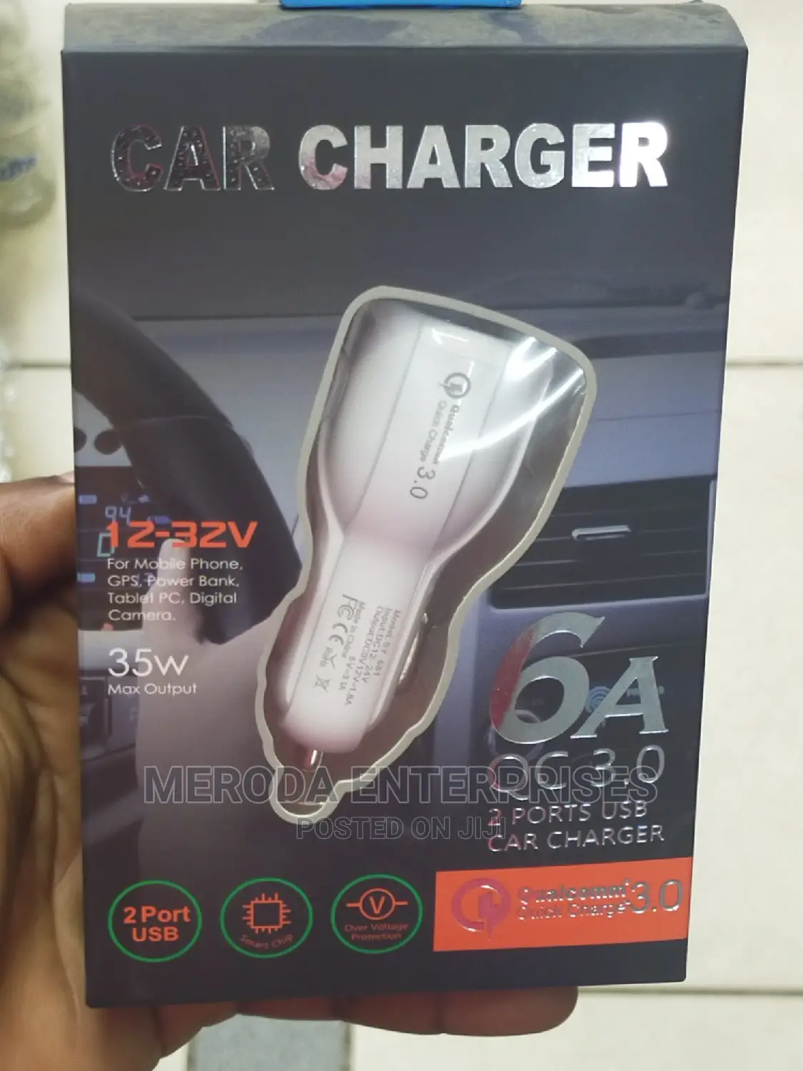 2 Ports USB Car Charger