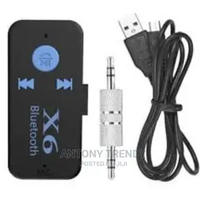 Car X6 Music Receiver Adapter 3.5mm Jack Wireless Handsfree
