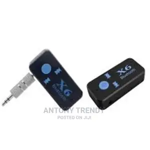 New Model Car Wireless Bluetooth (X6) Aux Audio Receiver Han