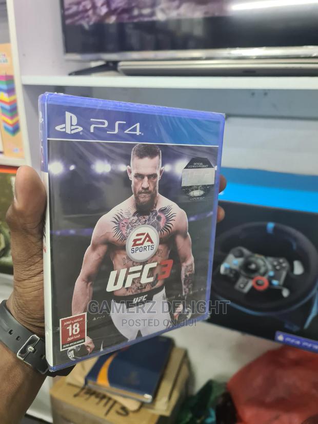 UFC 3 Playstation 4 - main view