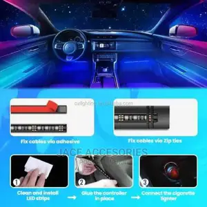 Car Interior Lights Multicolor