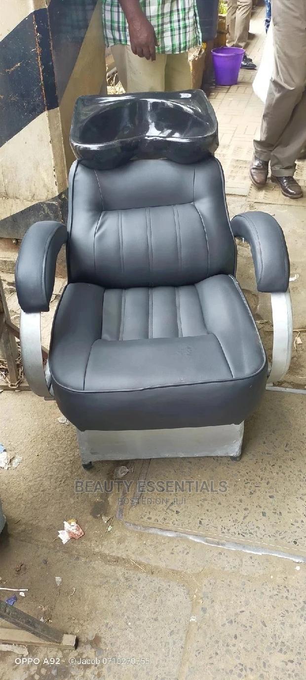 Black Salon Sink - main view