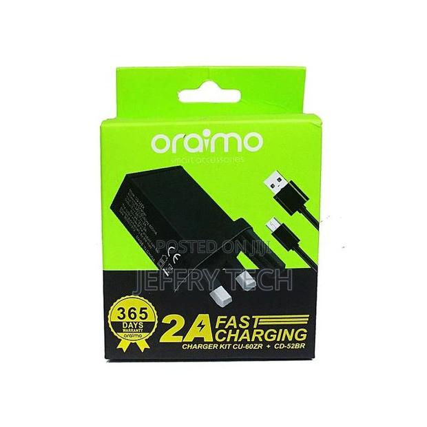 Oraimo Original Oraimo Fast Charger -black - main view