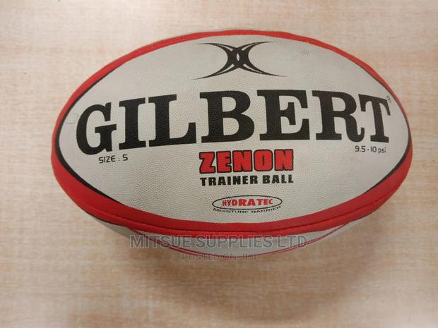 Gilbert Rugby Ball Size 5 Zenon Trainer Ball