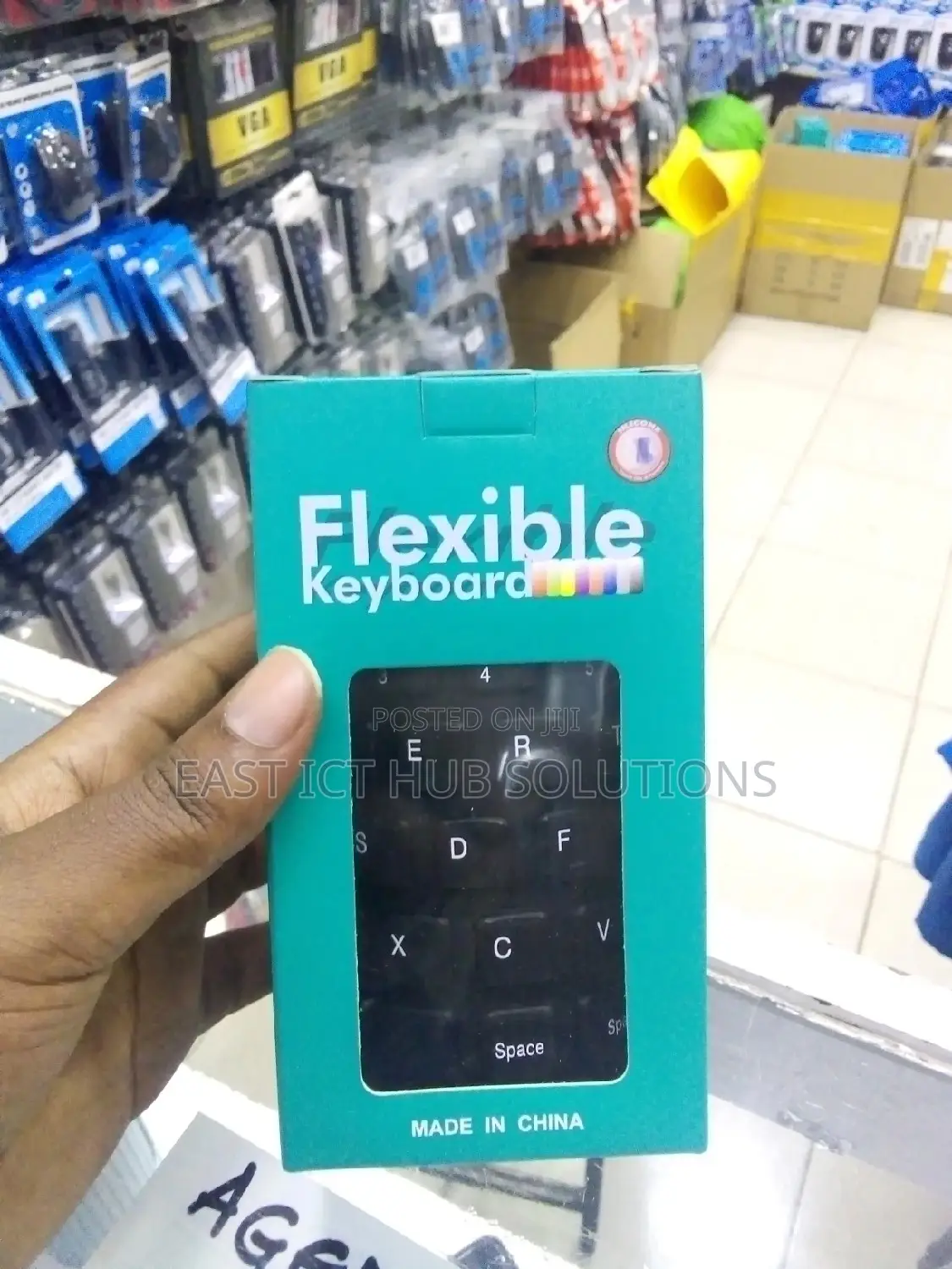 Premium Wired Flexible Keyboard