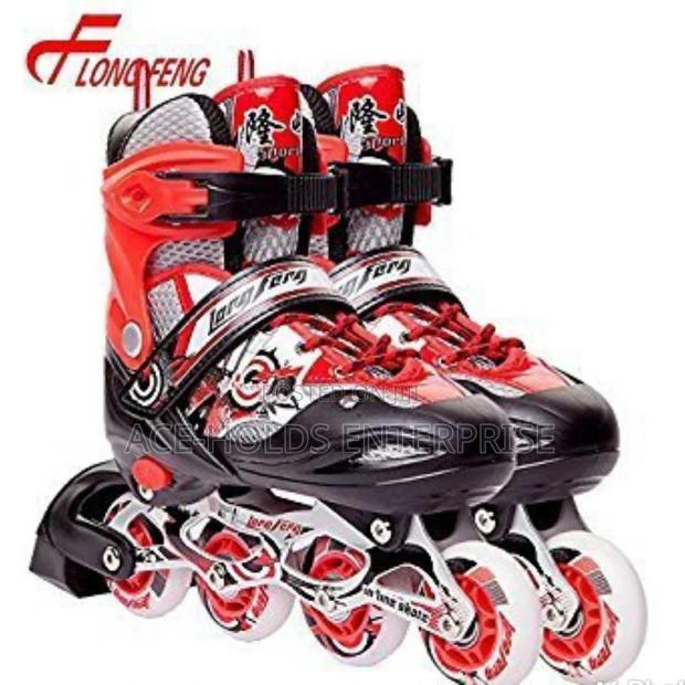 Red Skating Shoes