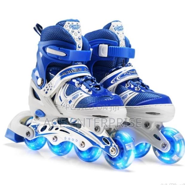 Blue Skating Shoes - main view